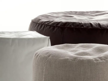 EASY - Upholstered pouf by Désirée divani - view 3